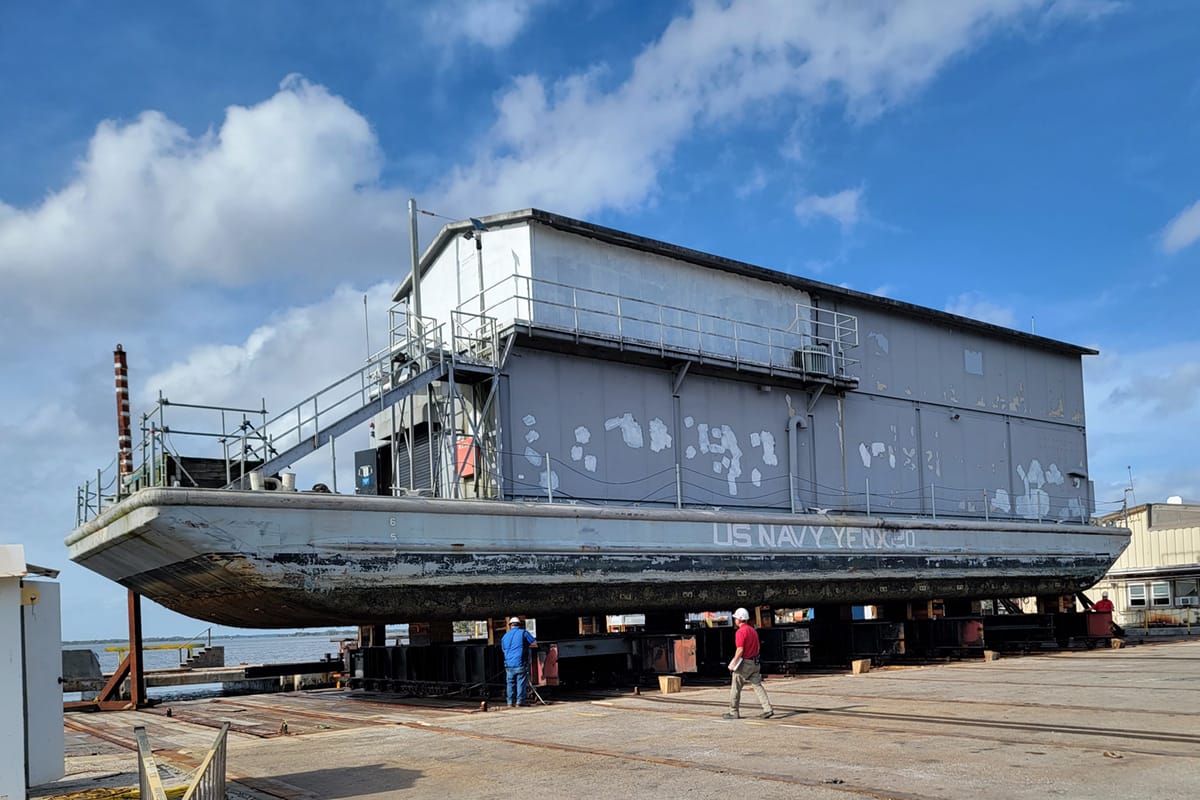 Navy Stackable Building New Panels Add Years of Life to Navy Vessel - Modular Building Institute