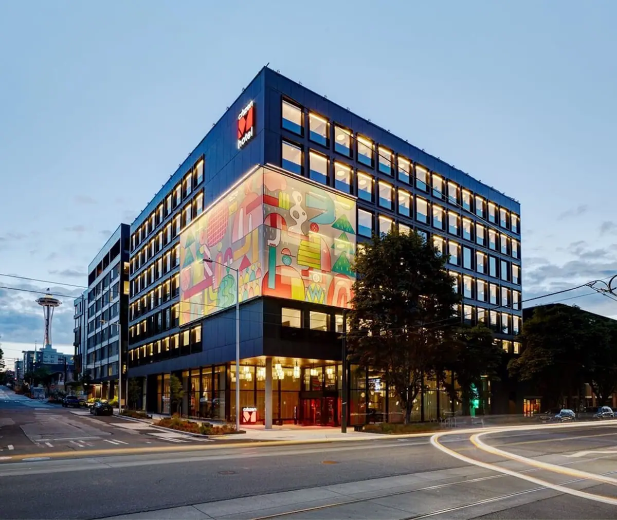 CitizenM hotel in Rapperswil-Jona, Switzerland, offers smart, eco-friendly stays for modern travelers.