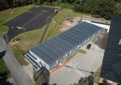 Modular school classroom addition by Triumph Modular