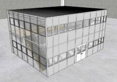 custom modular structure by Panel Built