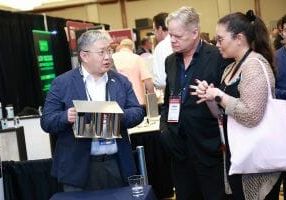 World of Modular exhibit hall features modular construction industry representatives from around the world