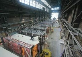volumetric modular construction takes place in a controlled factory setting
